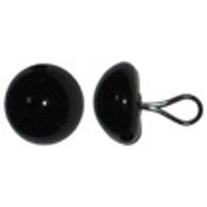 1 Pair Black Glass Eyes on Wire Loop 3mm to 22mm Unmatched Article LE1 Teddy Bear Soft Plush Toy Stuffed Animal Plushie Worldwide Shipping