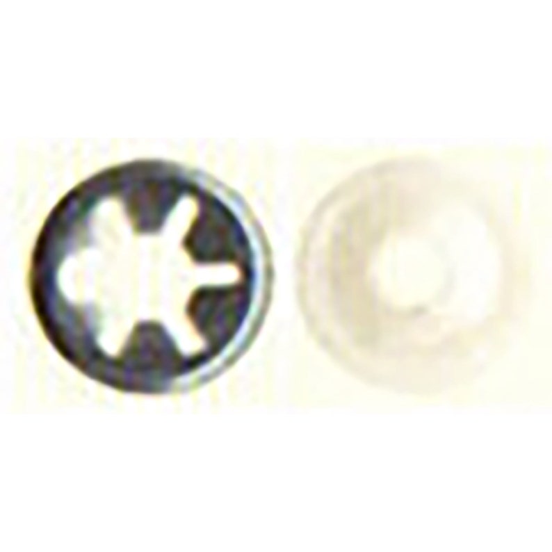 Pkg of 10 Metal Replacement Washers for Plastic Safety Eyes or Etsy