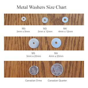Paquet de 50 rondelles métalliques disponibles dans les dimensions 9 mm, 12 mm et 20 mm Utilisées pour fabriquer des joints de goupille fendue pour ours en peluche, jouets en peluche Animaux en peluche