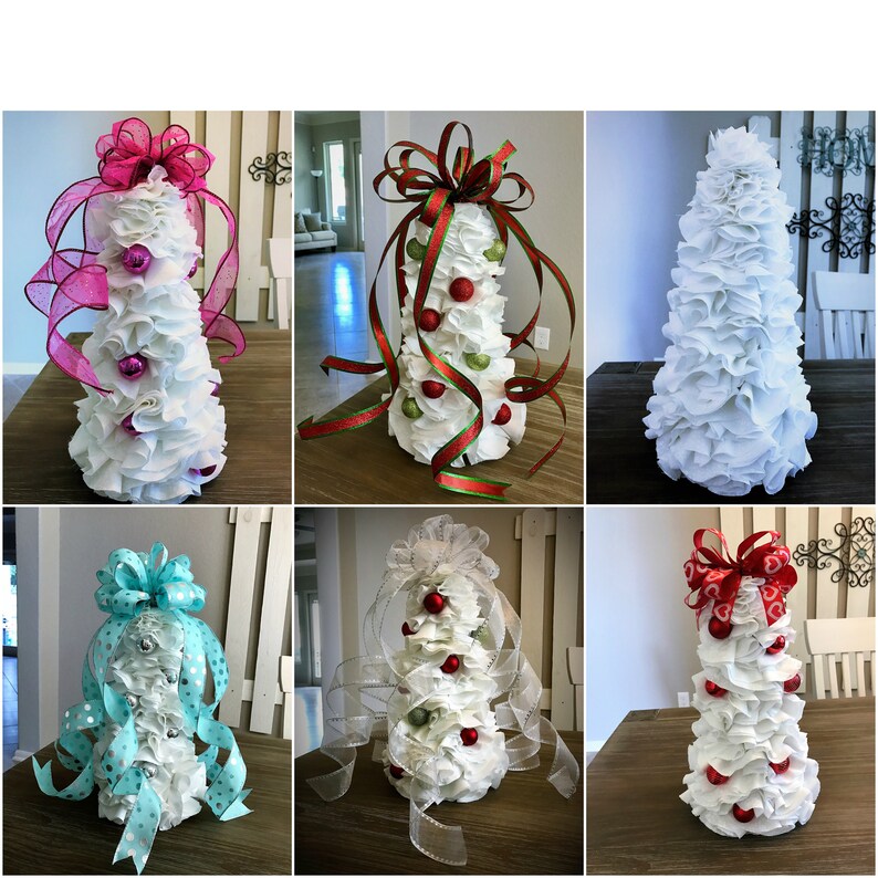 DIY Tree & Tree Topper Bow Tutorials Trees For All Seasons Etsy