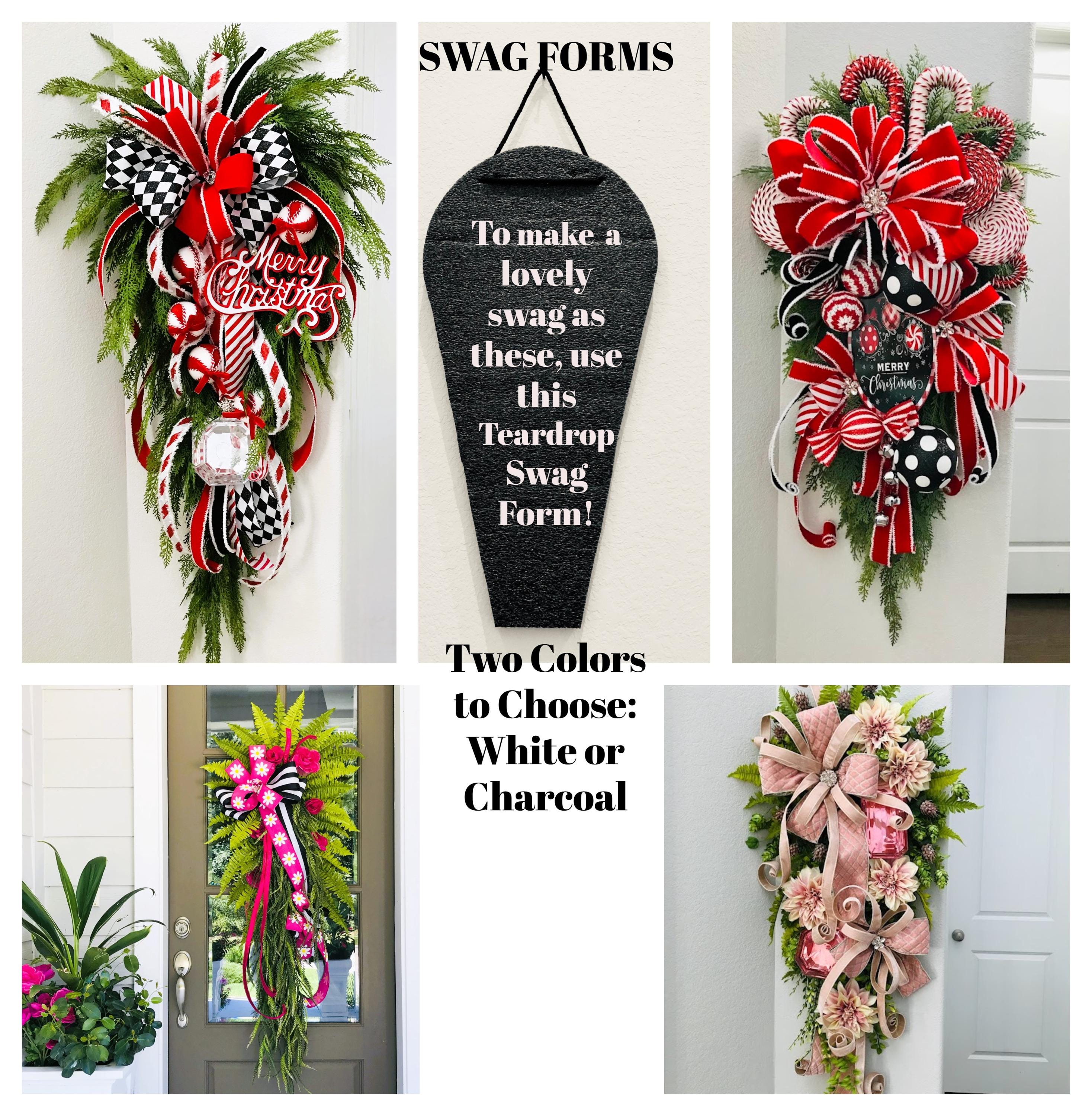 NEW! Swag Forms With Tutorials, His Amazing Swag Forms, Teardrop Swag ...