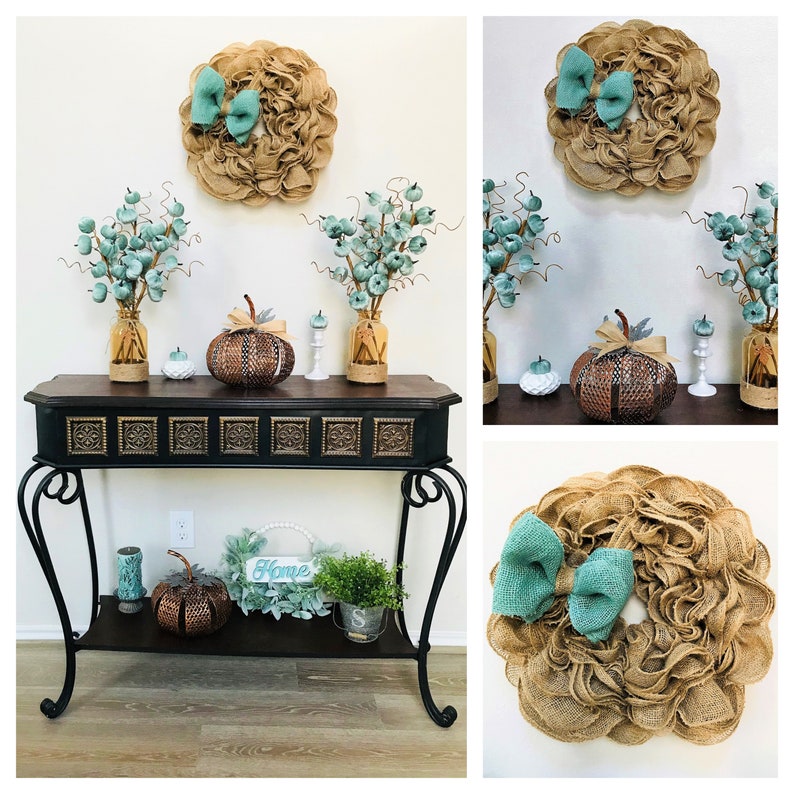 Scalloped Ruffle Burlap Wreath Tutorial; How to Make A "one of A Kind ...