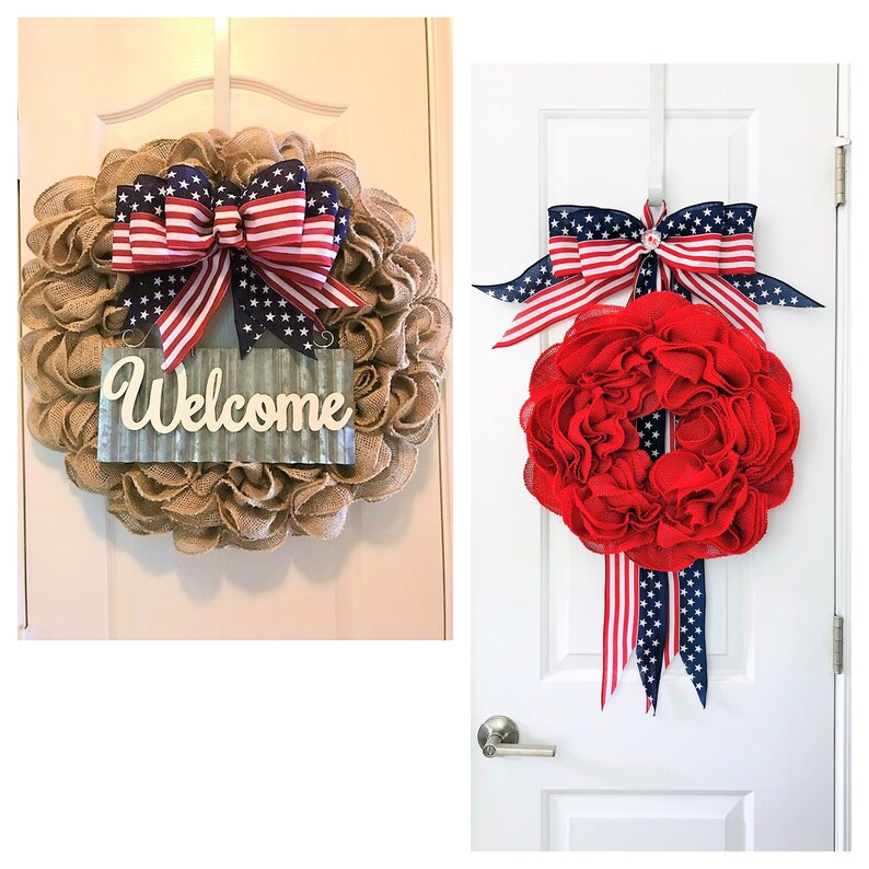 Scalloped Ruffle Burlap Wreath Tutorial; How to Make A "one of A Kind ...