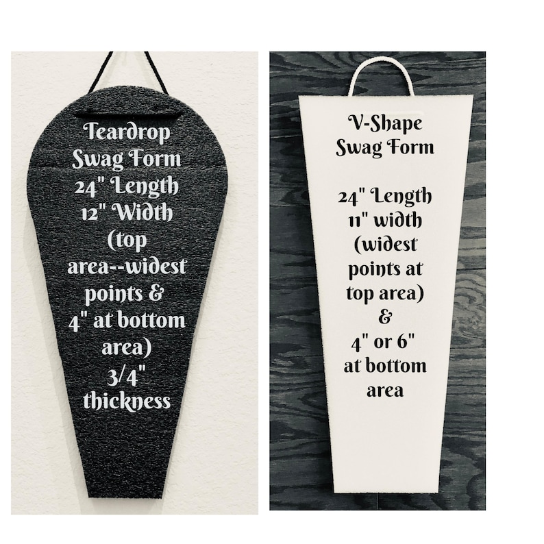 NEW! Swag Forms With Tutorials, His Amazing Swag Forms, Teardrop Swag ...