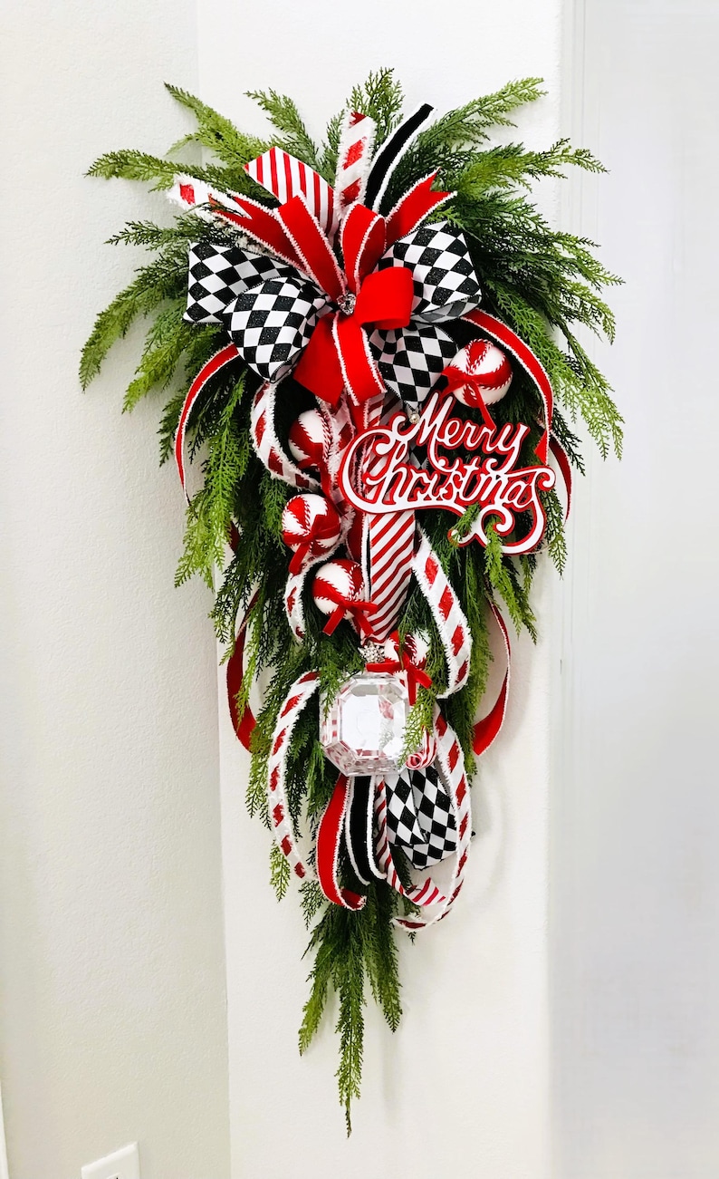 NEW! Swag Forms with Tutorials, His Amazing Swag Forms, Teardrop Swag Form --V-Shape Swag Form, Swag Frames, Wreath Forms image 6