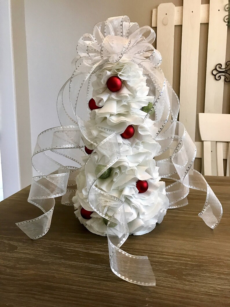 DIY Tree & Tree Topper Bow Tutorials Trees For All Seasons Etsy