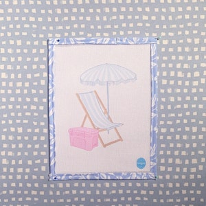 Sweet Summertime Needlepoint Canvas