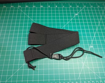 Elastic leg strap