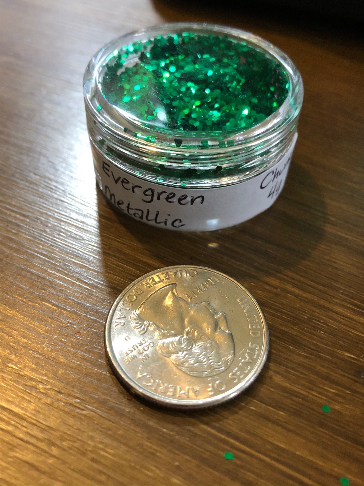 Christmas Tree Sequins Green Hologram Chunky Glitter for Resin 
