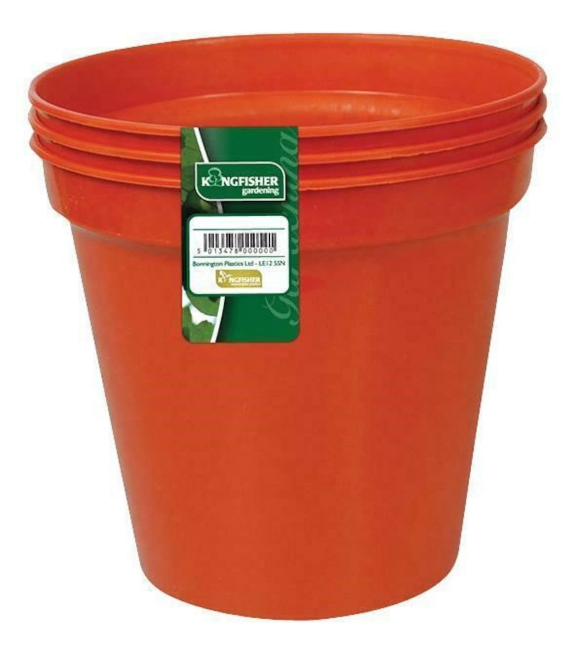 Terracotta colour Plastic Plant Pots 15cm 6 3 Pack Etsy