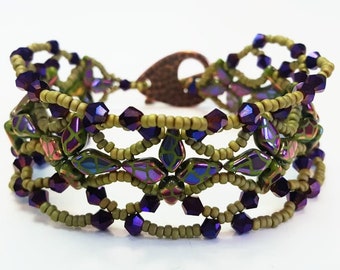 Compass Point Cuff Bracelet Tutorial-Personal Use