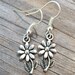 Daisy Charm Earrings, Valentines Earrings, Charm Earrings, , Flower Earrings, Nature Earrings, Gifts for her, Gifts for Mom