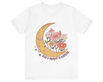 Take a Moment to Breathe Unisex Jersey Short Sleeve Tee
