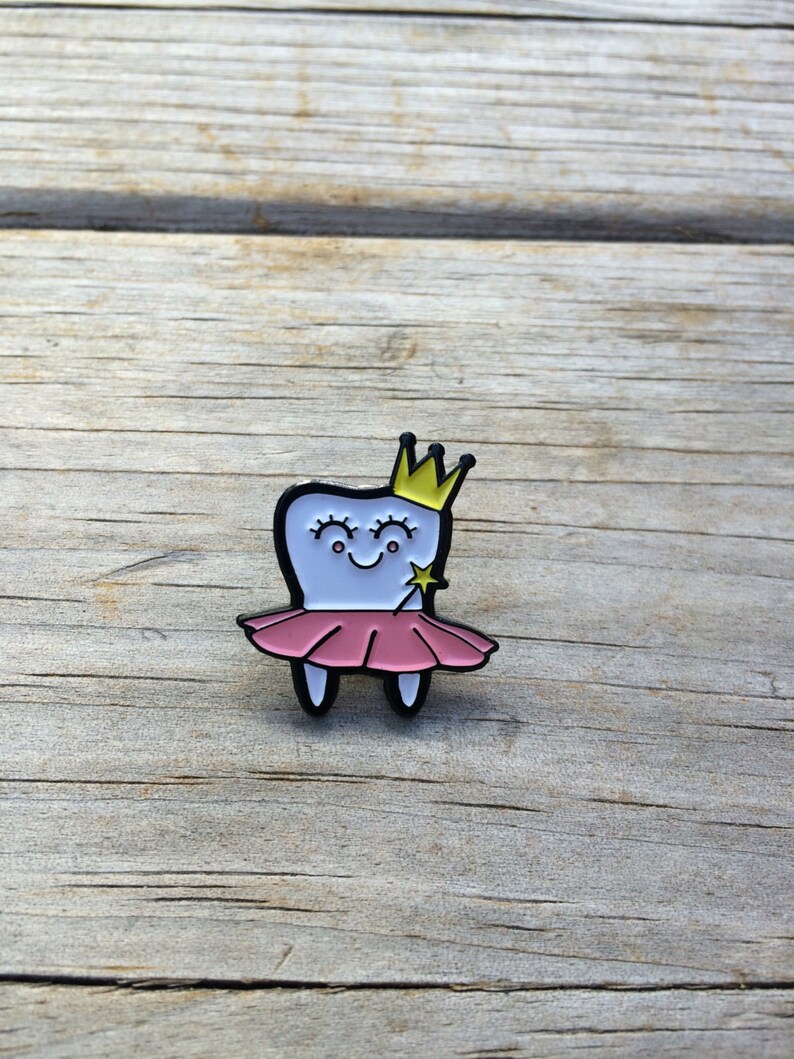fairy enamel pin
