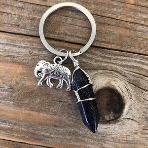 Elephant Crystal Keychain, keychain, elephant keychain, Gift for her, Gift for mom, Gift for wife, Christmas gift image 5