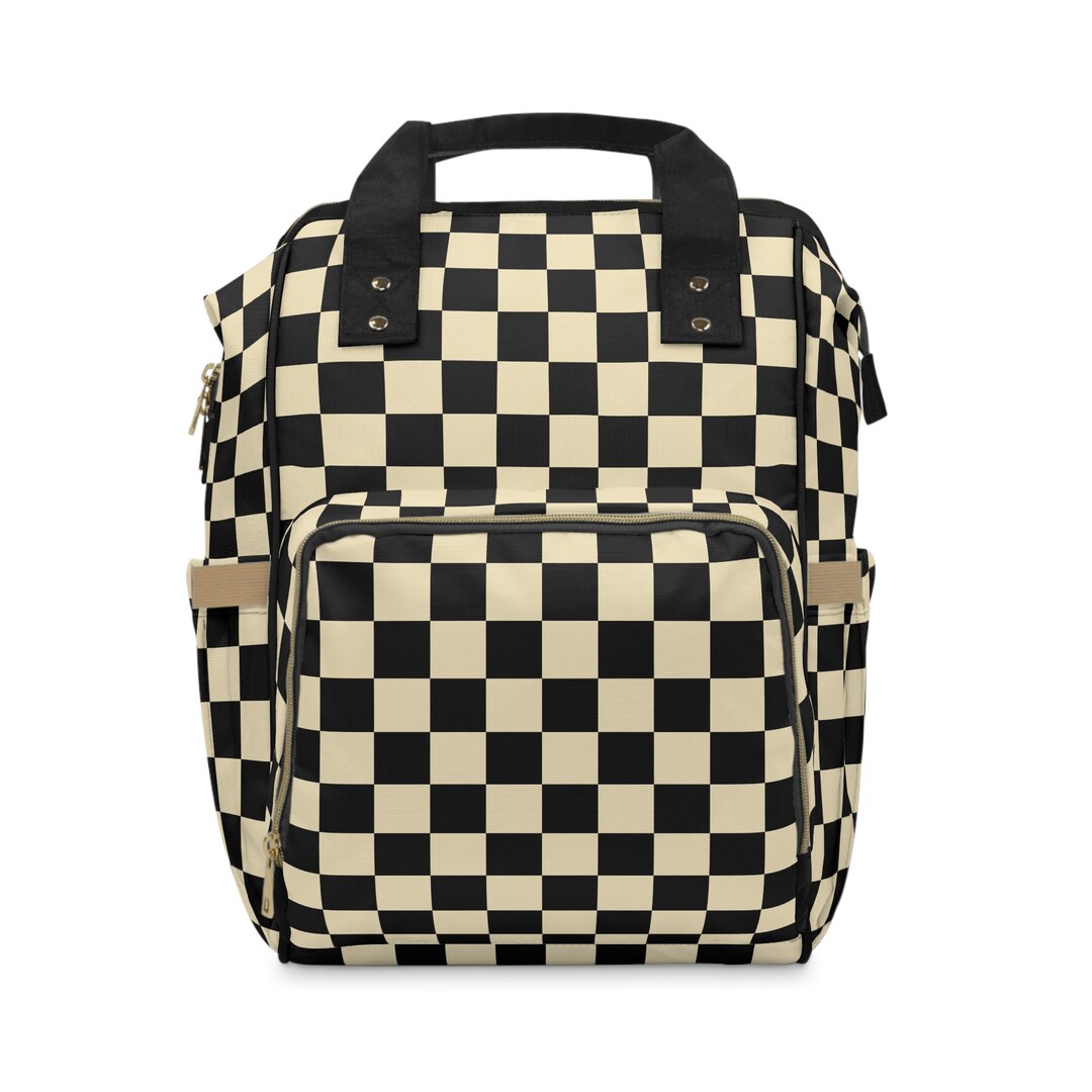 Off White Baby Unisex Diaper Bag In Black 2