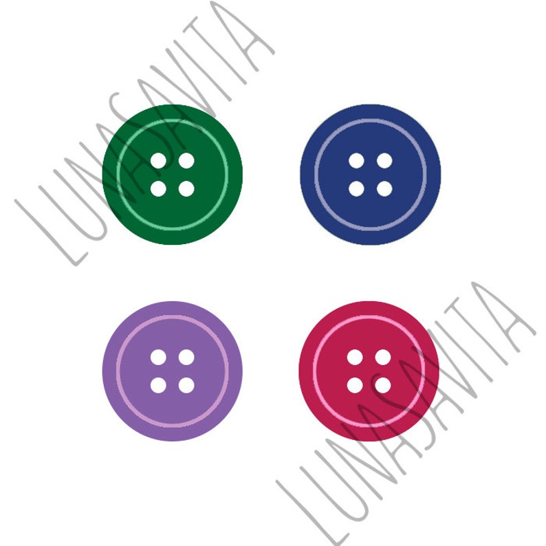 Download Buttons SVG and DXF for Cricut Design Space Silhouette | Etsy