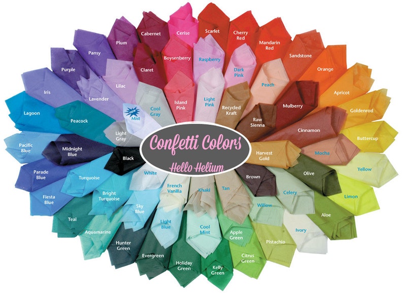 Birthday Baby Shower Confetti Custom Colors- 8 Giant 16 Confetti Balloons Backdrop Cake Topper Balloon Centerpiece Balloon Bouquet