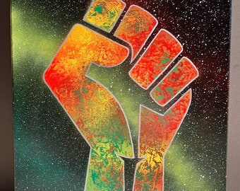 Pintura Rasta Vidas Negras Importam