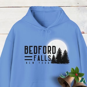 It’s A Wonderful Life Bedford Falls Hooded Hoodie Sweatshirt it’s a wonderful life