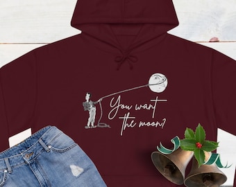 Sudadera con capucha navideña Una vida maravillosa George Lassos the Moon