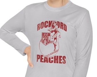 Eine Klasse ihrer eigenen Rockford Peaches Langarm-Jugend-Shirt