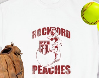 A League of Their Own Youth Crewneck Sweatshirt Rockford Peaches