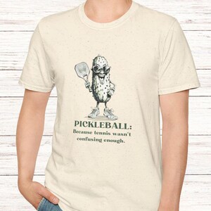 Pickleball Funny Quote Unisex T-Shirt, Tennis Not Confusing Enough Tee, Pickleball Player Gift, Sports Lover Shirt, Athletic Wear, Funny