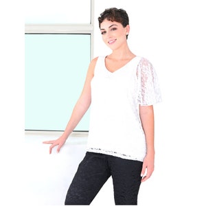 White Lace attachable sleeves