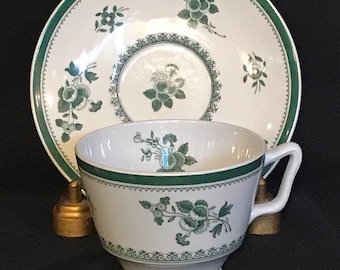 Spode Gloucester Green Cup and Saucer