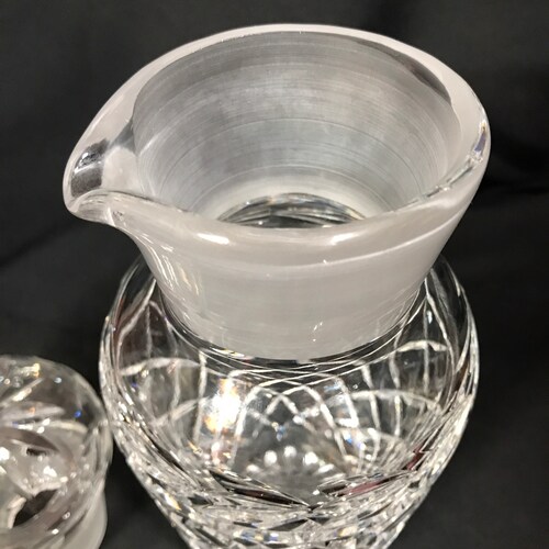 Vintage shops Waterford crystal decanter with pour spout