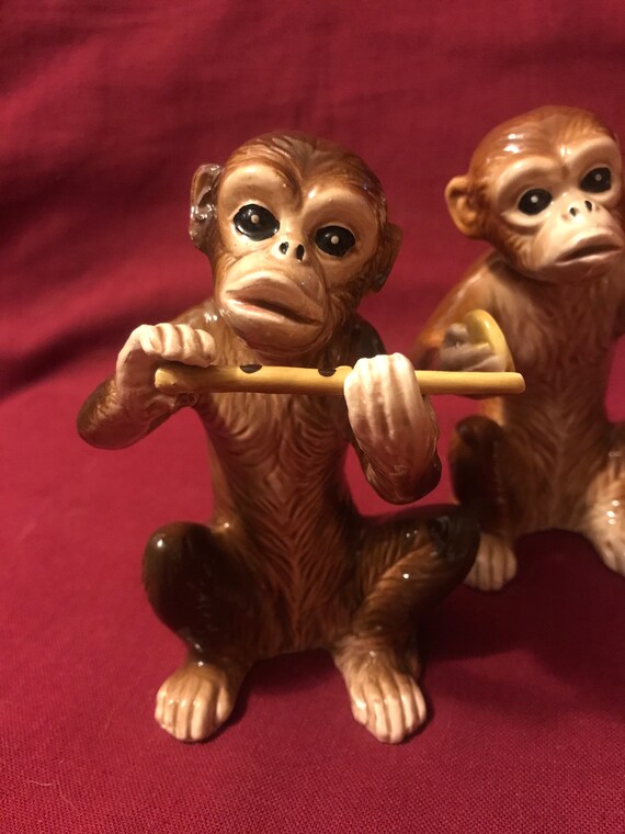 富士プレス工業製 musical MONKEY 1940年〜1950年製 ブリキ 富士プレス