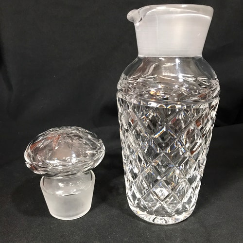 Vintage shops Waterford crystal decanter with pour spout