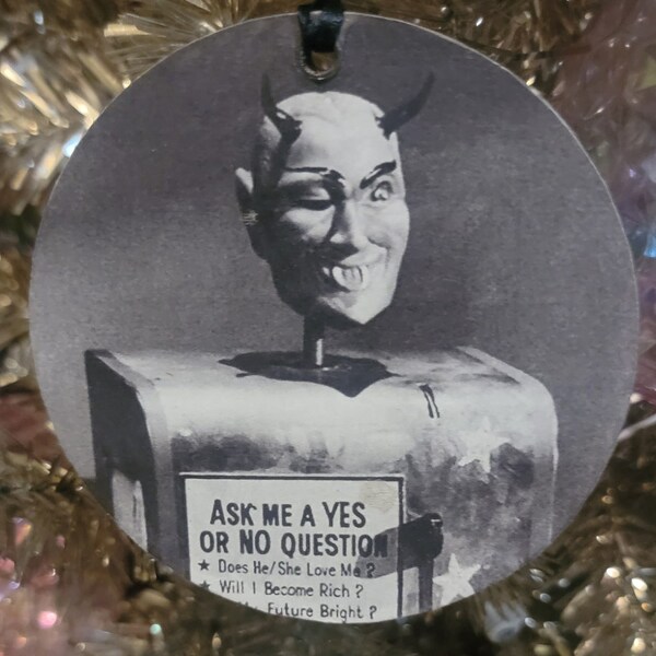 Twilight Zone Devil Fortune Teller Etsy