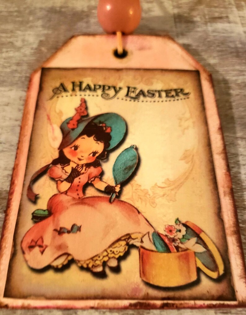 Vintage Retro. Easter Ornaments. Home Decoration Etsy