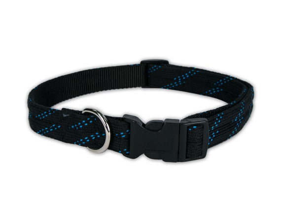 hockey lace dog collar