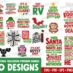 Download Free Christmas Vacation Bundle 20 Designs Layered Svg Quotes Clark Etsy SVG DXF Cut File