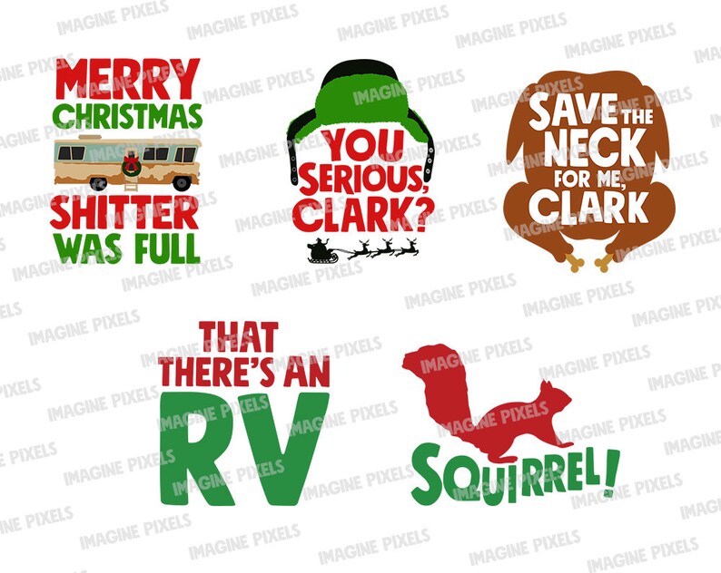 Download Christmas Vacation Bundle 22 Designs Layered SVG Quotes ...