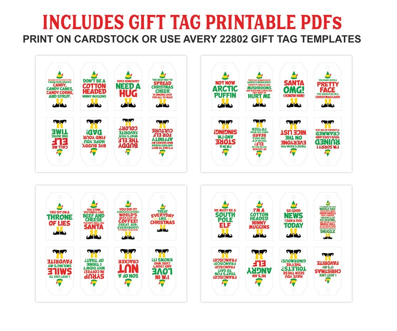 32 Buddy the Elf Movie Quotes SVG PNG DXF Eps Pdf for - Etsy Israel