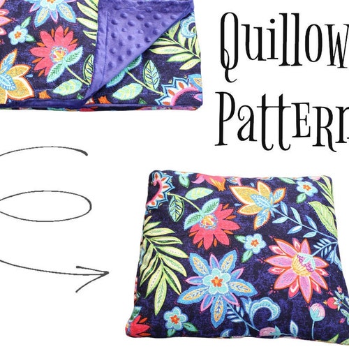 Quillow Tutorial INSTANT DOWNLOAD DIY Sewing Blanket Etsy