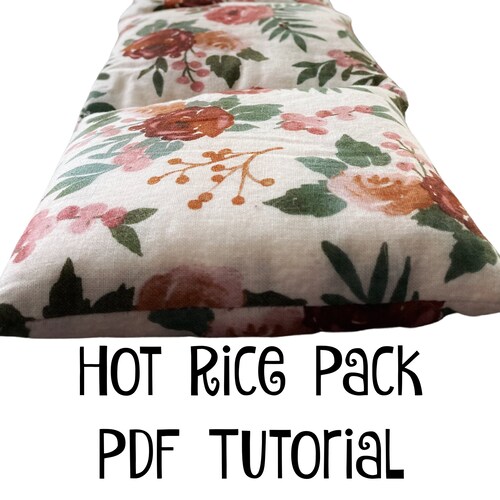 PDF PATTERN Hot/cold Rice Pack for Eyes/forehead Instant Etsy