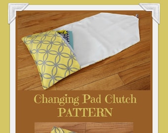 Tutorial/PATTERN Diaper Changing Clutch - Travel - Wipes/Diaper pocket - Step By Step Instruction