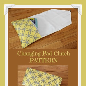 Tutorial/PATTERN Diaper Changing Clutch - Travel - Wipes/Diaper pocket - Step By Step Instruction