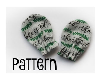 Baby Mittens Pattern Etsy
