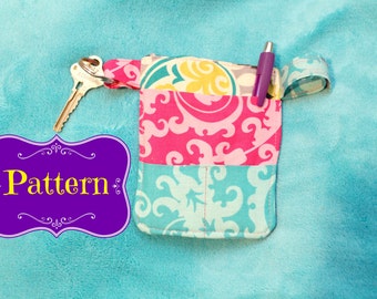 TUTORIAL - PDF Scrub Pocket Organizer - Nurses Pocket Organizer - Instant download -Pattern