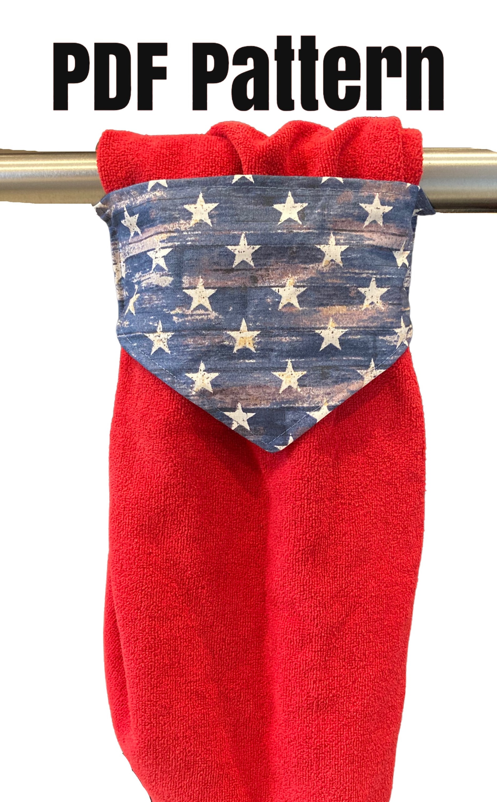 PDF PATTERN Stay Put Kitchen Towels Three Styles Etsy