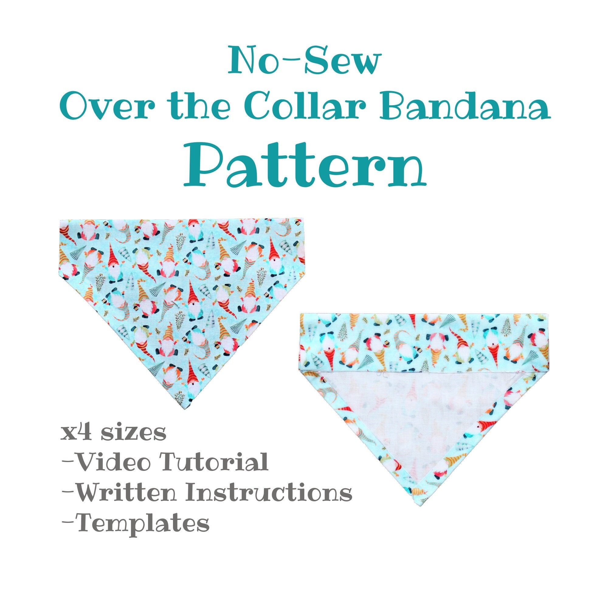 How To Make A Dog Collar Bandana Collar Bandana Pattern How To