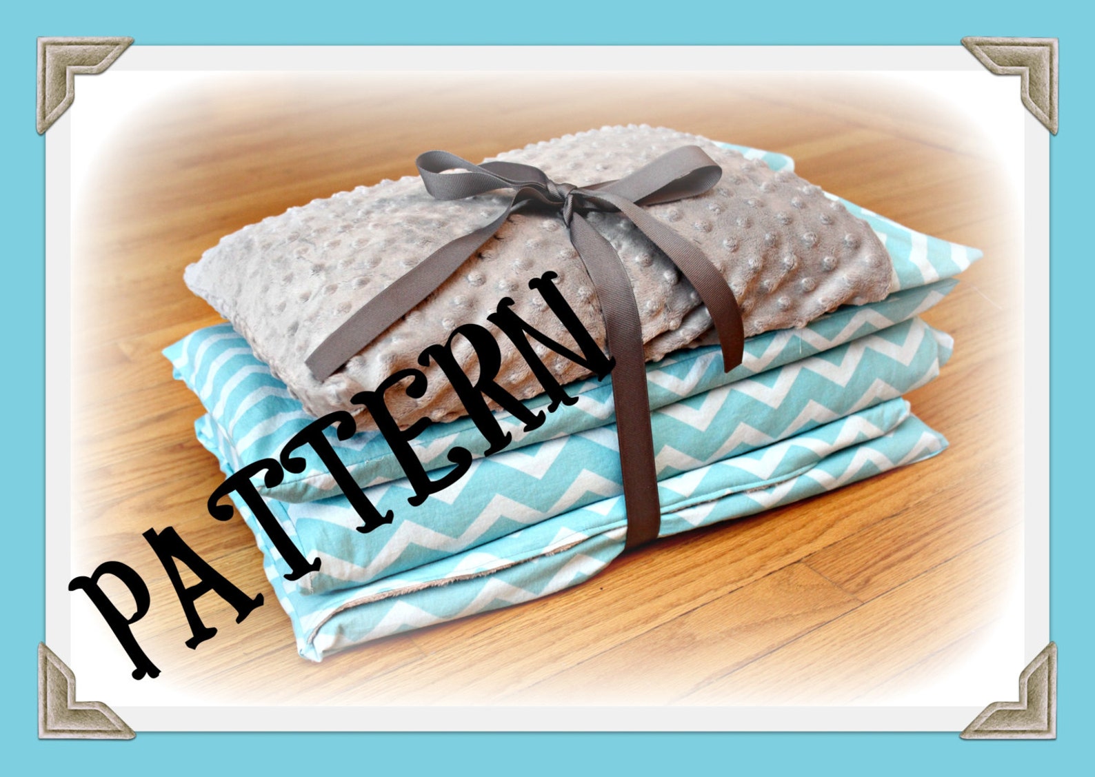 PDF Sewing Tutorial - Nap Mat Cover & Pillowcase Pattern/tutorial ...