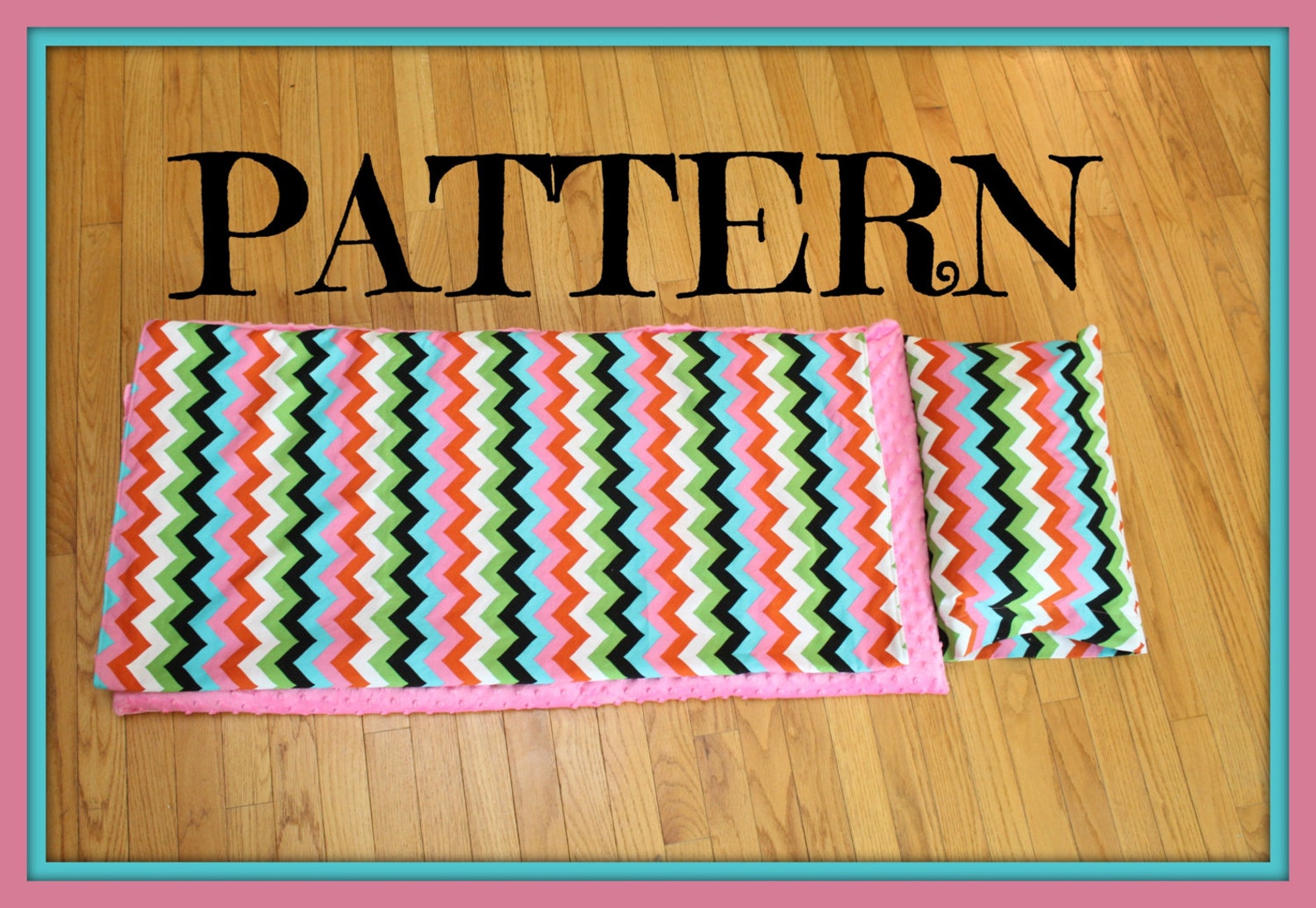 PDF Tutorial + Video Tutorial - Nap Mat Cover With Attached Blanket and ...