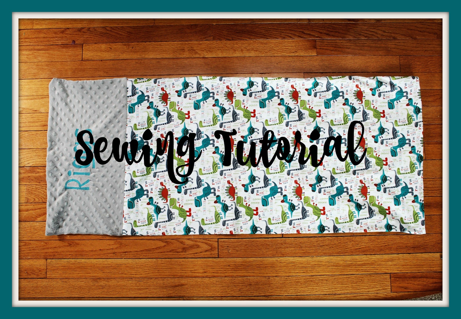 PDF Sewing Tutorial - Nap Mat Cover With Minky Headrest Pattern ...